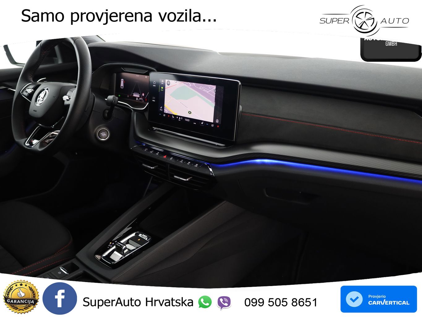 Škoda Octavia Combi RS 2.0 TDI (200 KS) 4x4 DSG LED+GR SJED+ACC