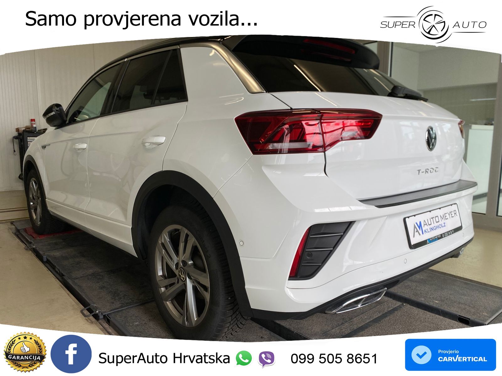 Volkswagen T-Roc 1.5 TSI (150 KS) DSG R-Line LED+GR SJED+ACC