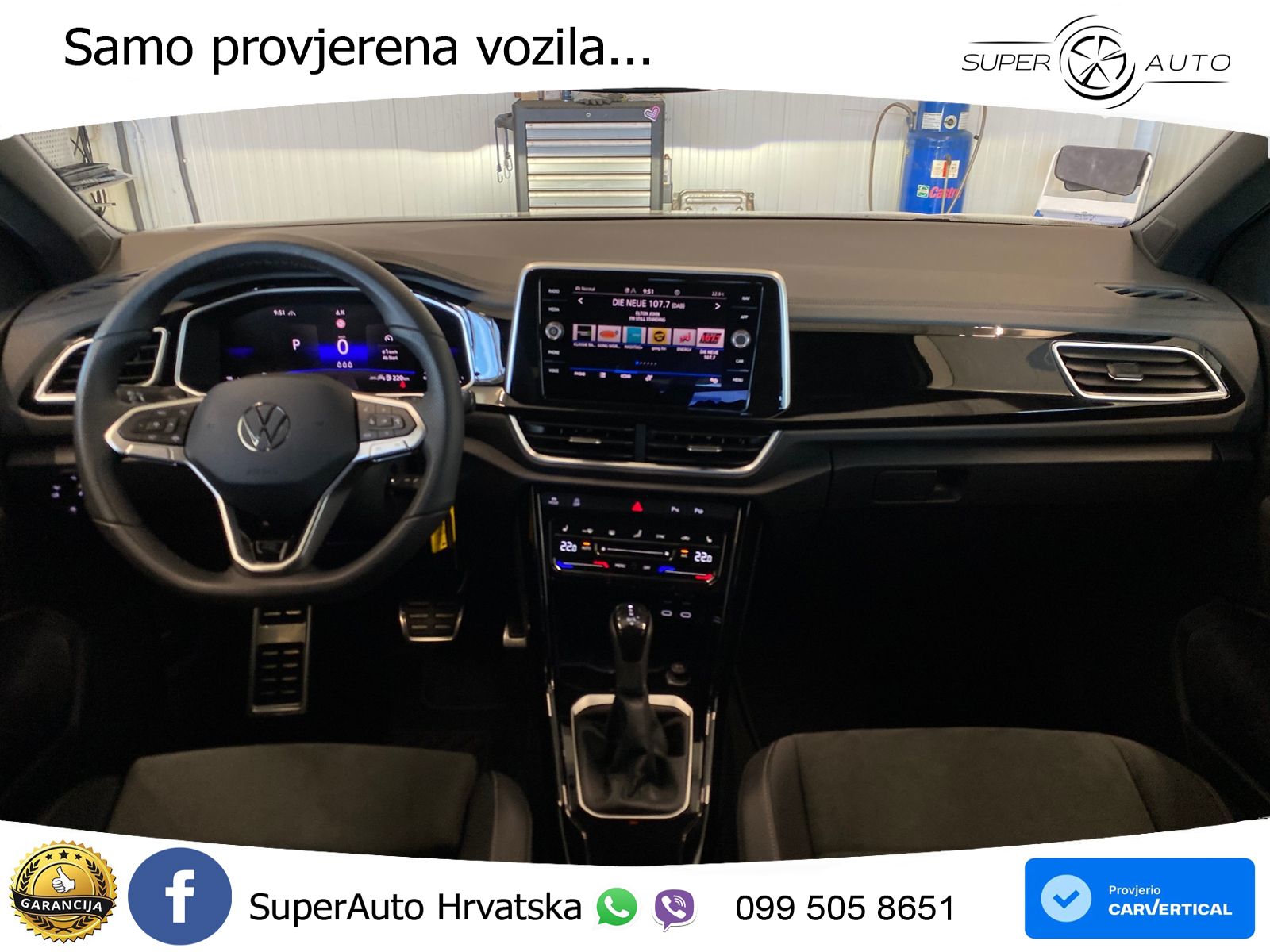 Volkswagen T-Roc 1.5 TSI (150 KS) DSG R-Line LED+GR SJED+ACC