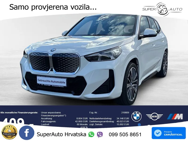 BMW iX1 68 kWh (313 KS) xDrive30 M Sport