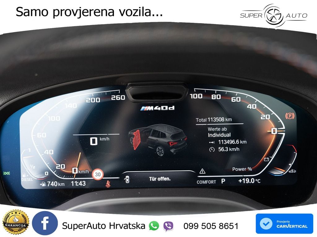 BMW X3 M40d xDrive Steptronic