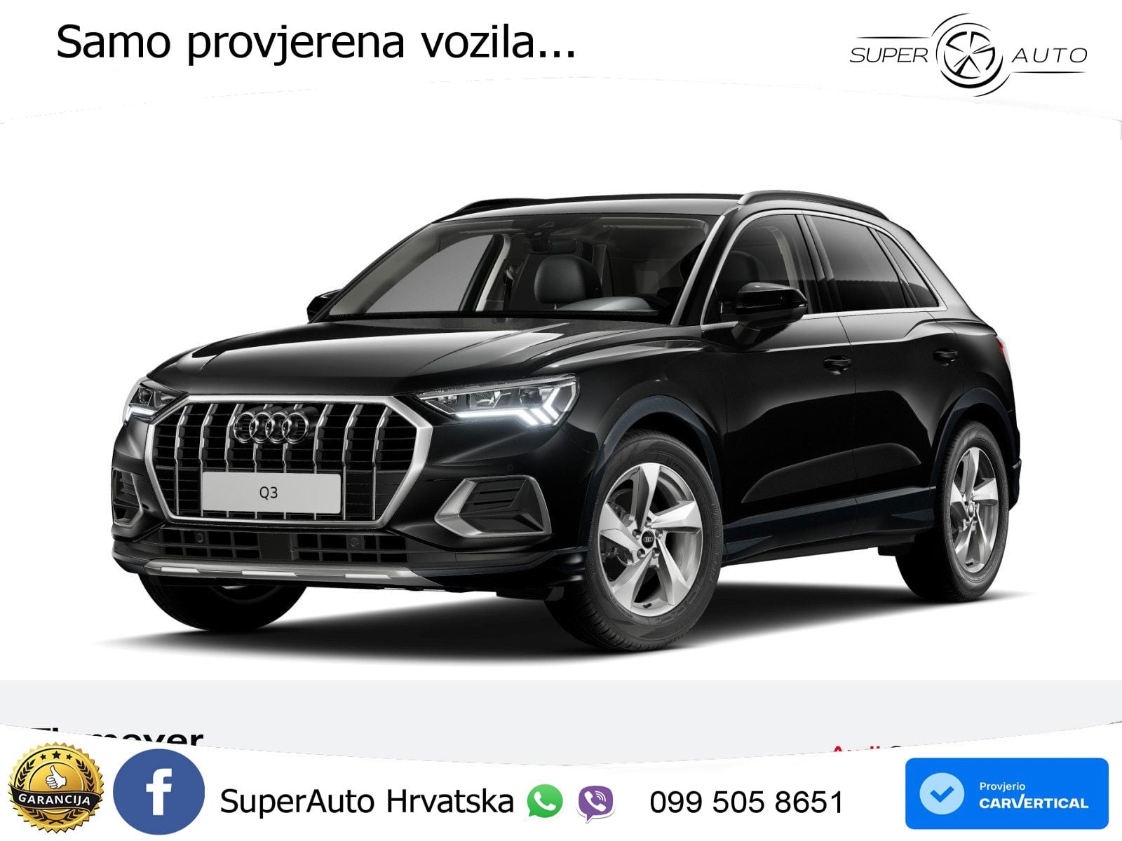 Audi Q3 35 TDI (150 KS) S tronic advanced LED+GR SJED+ACC