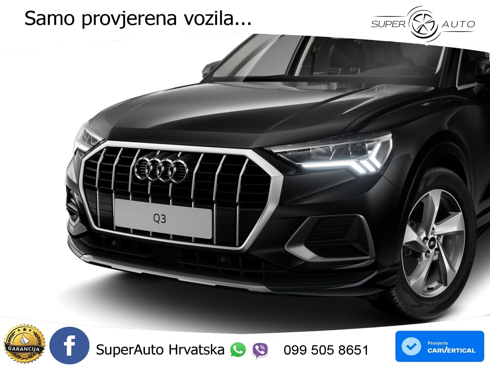 Audi Q3 35 TDI (150 KS) S tronic advanced LED+GR SJED+ACC