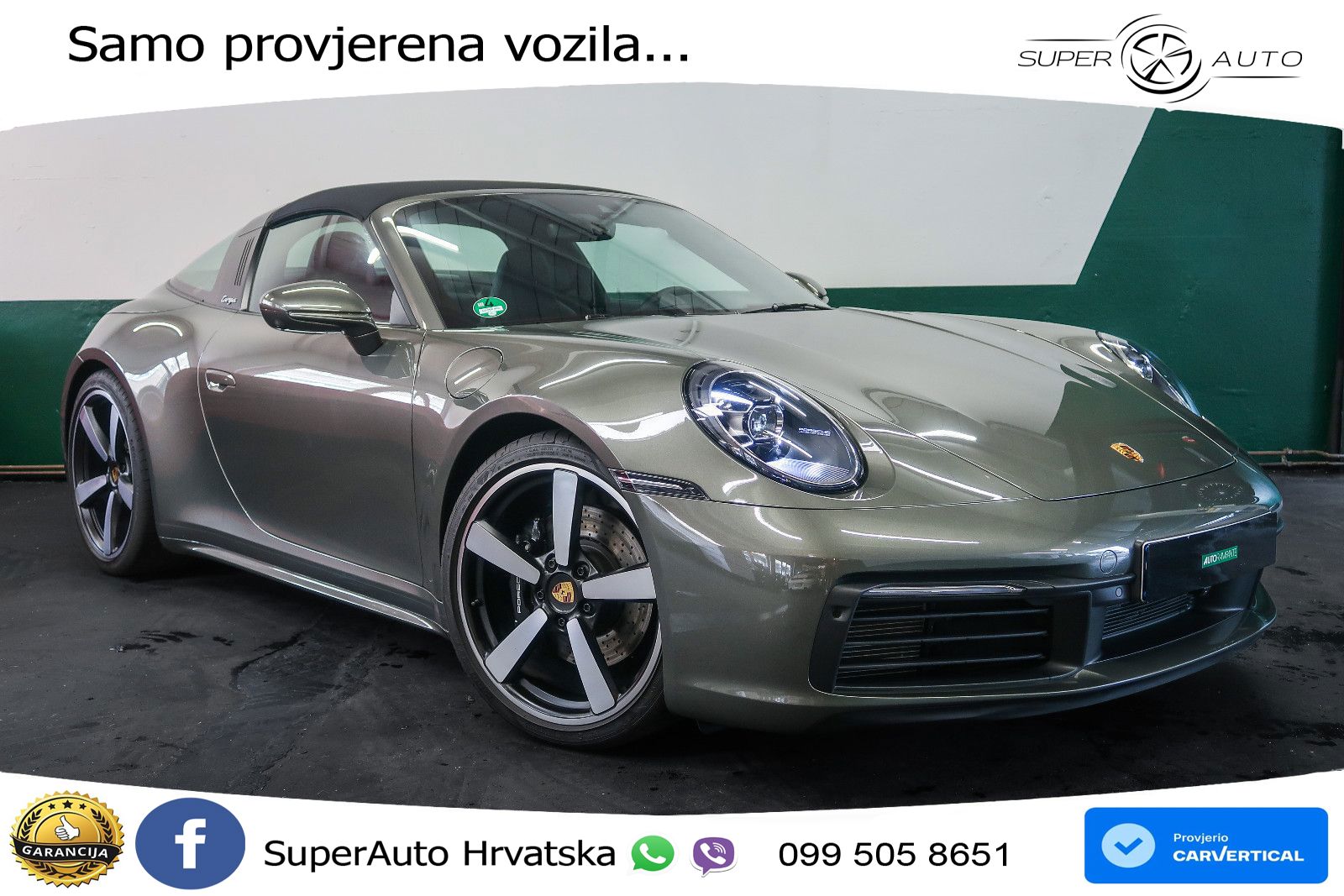 Porsche 911 Targa 4S 3.0 (450 KS) PDK