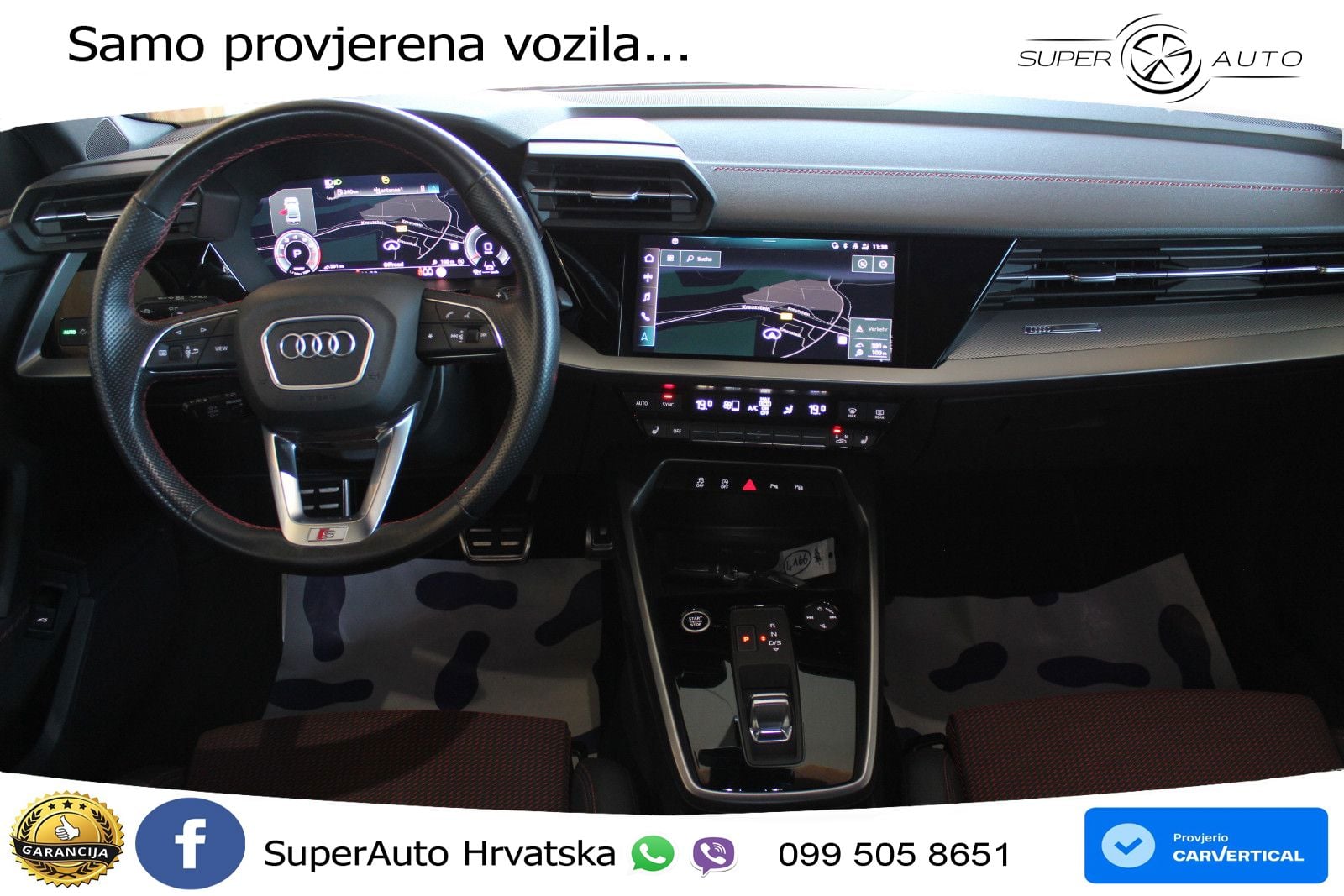 Audi A3 Limuzina 35 TFSI (150 KS) S tronic S line LED+GR SJED+ACC