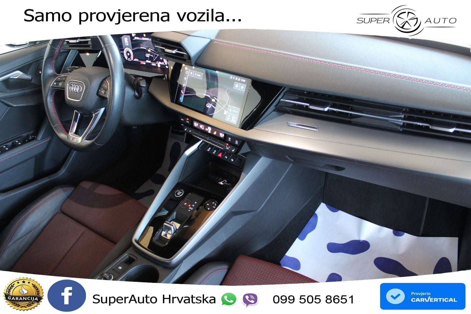 Audi A3 Limuzina 35 TFSI (150 KS) S tronic S line LED+GR SJED+ACC