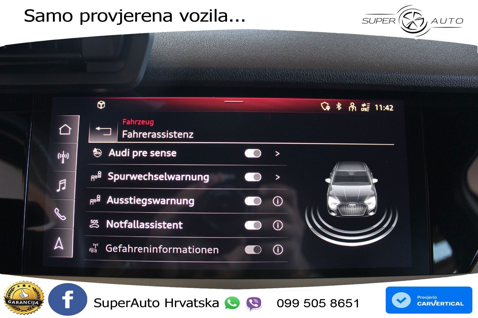 Audi A3 Limuzina 35 TFSI (150 KS) S tronic S line LED+GR SJED+ACC