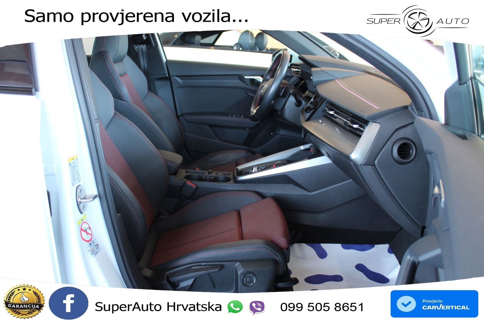 Audi A3 Limuzina 35 TFSI (150 KS) S tronic S line LED+GR SJED+ACC