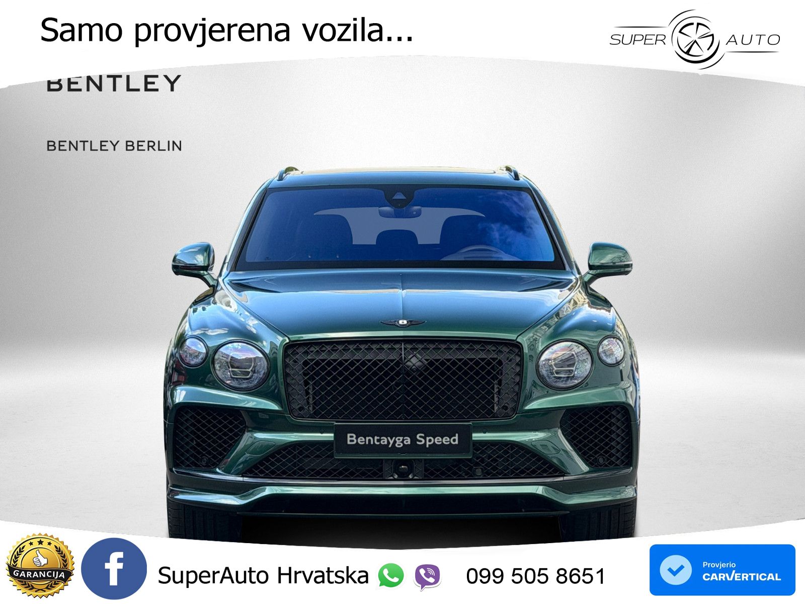 Bentley Bentayga Speed 4.0 V8 (650 KS) AWD Automatic LED+GR SJED+ACC
