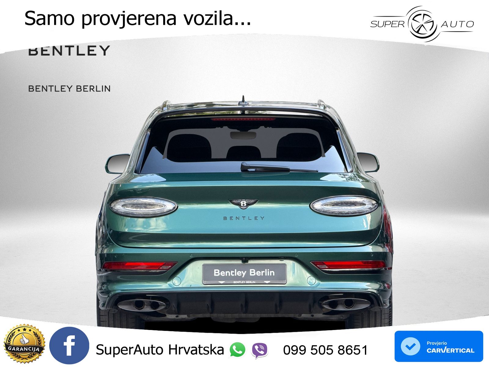 Bentley Bentayga Speed 4.0 V8 (650 KS) AWD Automatic LED+GR SJED+ACC