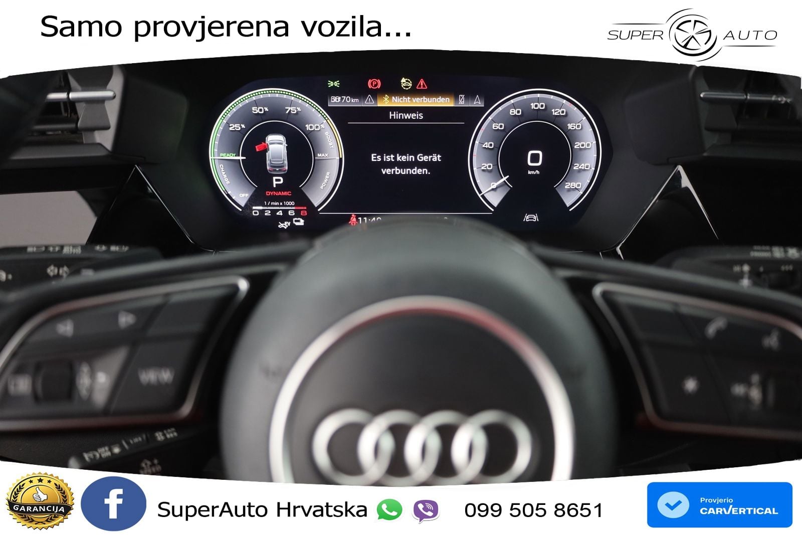 Audi A3 40 TFSIe (204 KS) S tronic