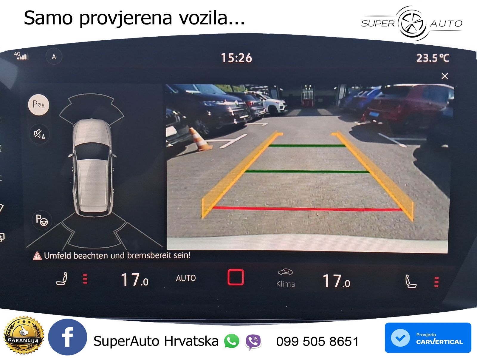 Volkswagen Touareg 3.0 V6 TDI (286 KS) 4MOTION Tiptronic ZRAČNI+ACC+GR SJED+KAM+PANO