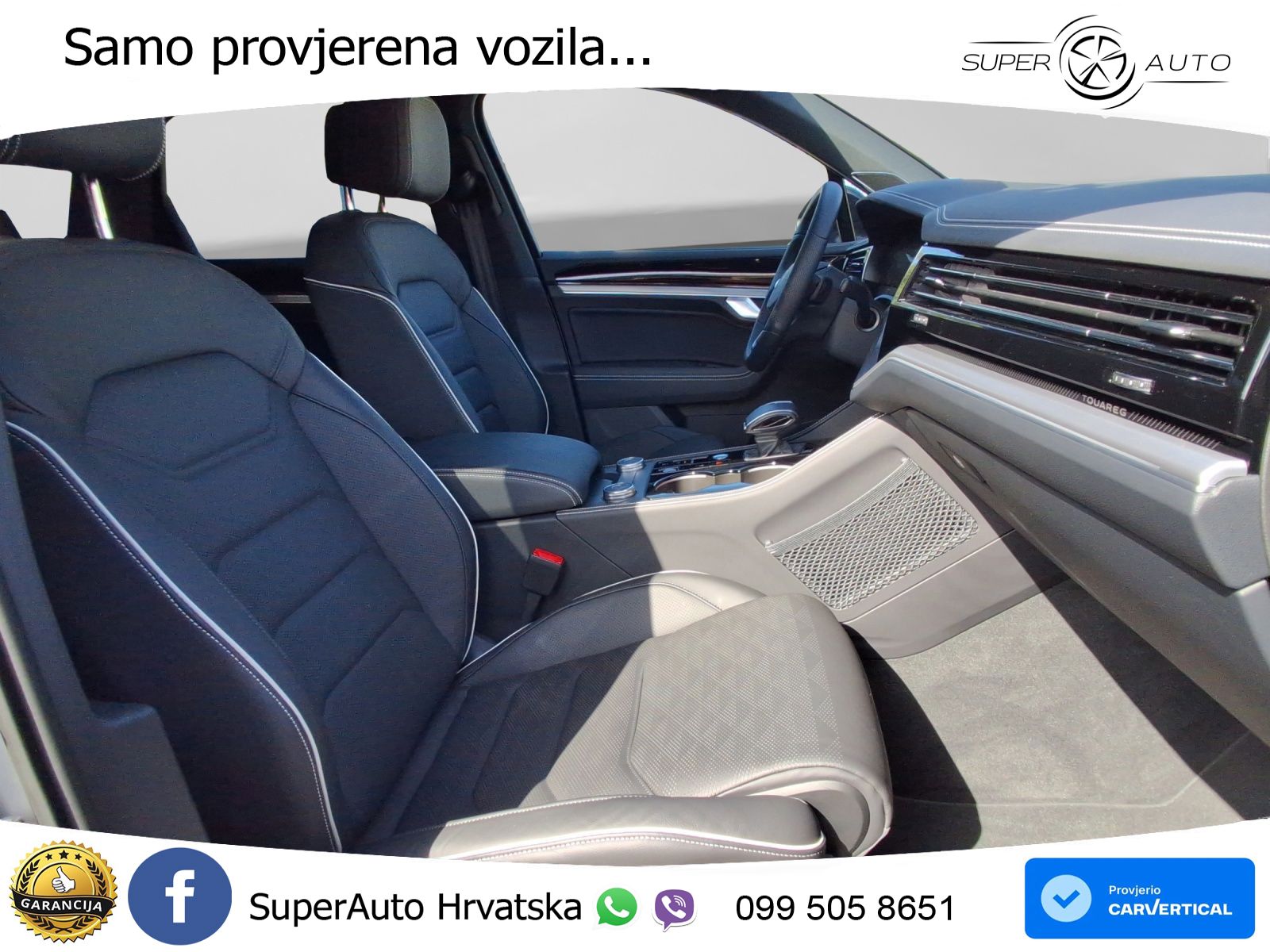 Volkswagen Touareg 3.0 V6 TDI (286 KS) 4MOTION Tiptronic ZRAČNI+ACC+GR SJED+KAM+PANO