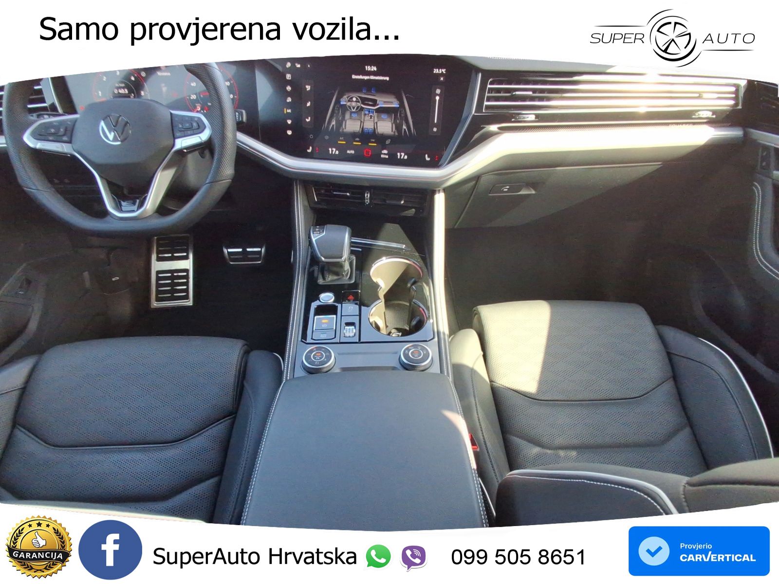 Volkswagen Touareg 3.0 V6 TDI (286 KS) 4MOTION Tiptronic ZRAČNI+ACC+GR SJED+KAM+PANO