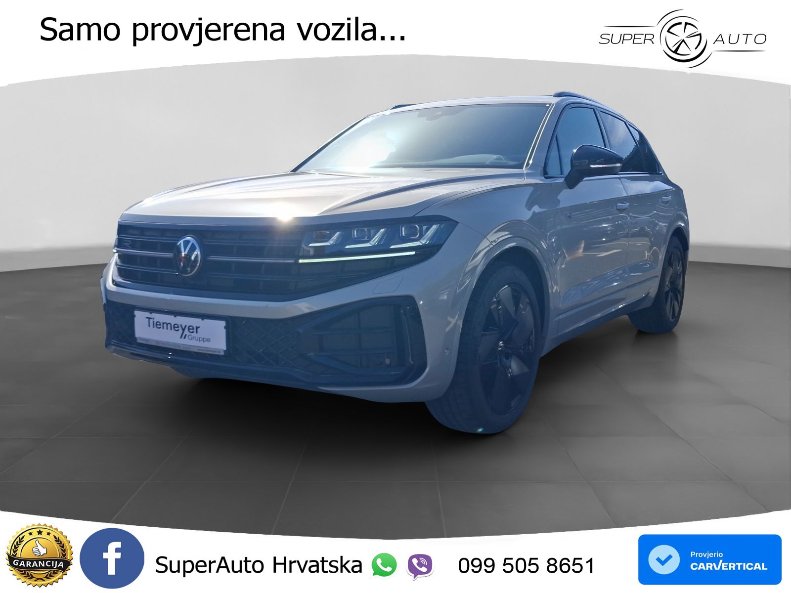 Volkswagen Touareg 3.0 V6 TDI (286 KS) 4MOTION Tiptronic ZRAČNI+ACC+GR SJED+KAM+PANO