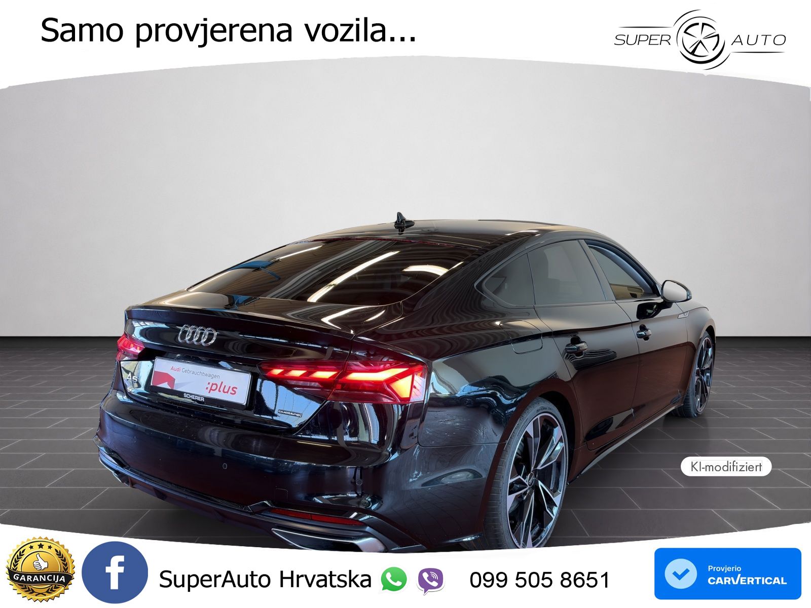 Audi A5 Sportback  40 TFSI (204 KS) quattro S tronic S line