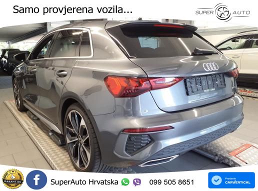 Audi A3 40 TFSI (190 KS) quattro S tronic S line MATRIX+GR SJED+KAM
