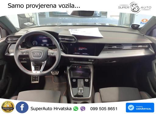 Audi A3 40 TFSI (190 KS) quattro S tronic S line MATRIX+GR SJED+KAM