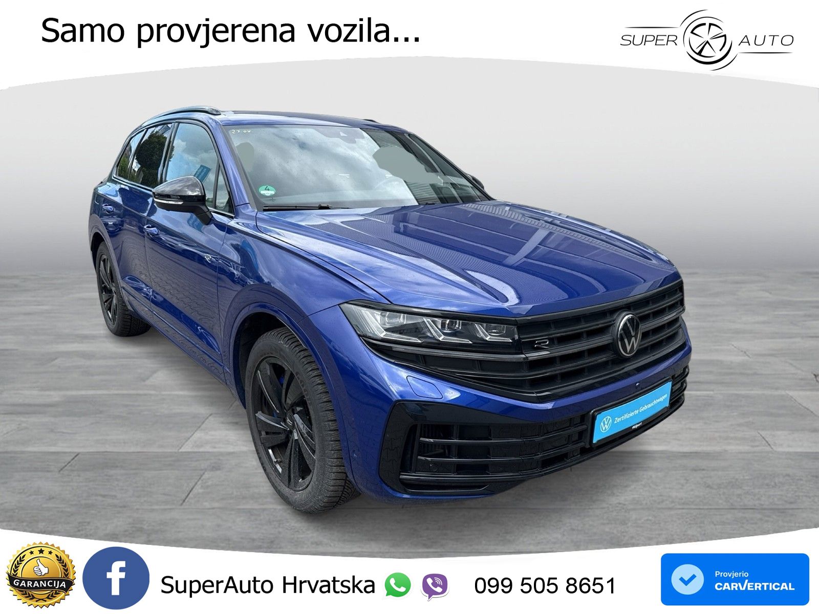 Volkswagen Touareg R 3.0 V6 TFSI (462 KS) 4MOTION Tiptronic ZRAČNI+ACC+4xGR SJED+KAM