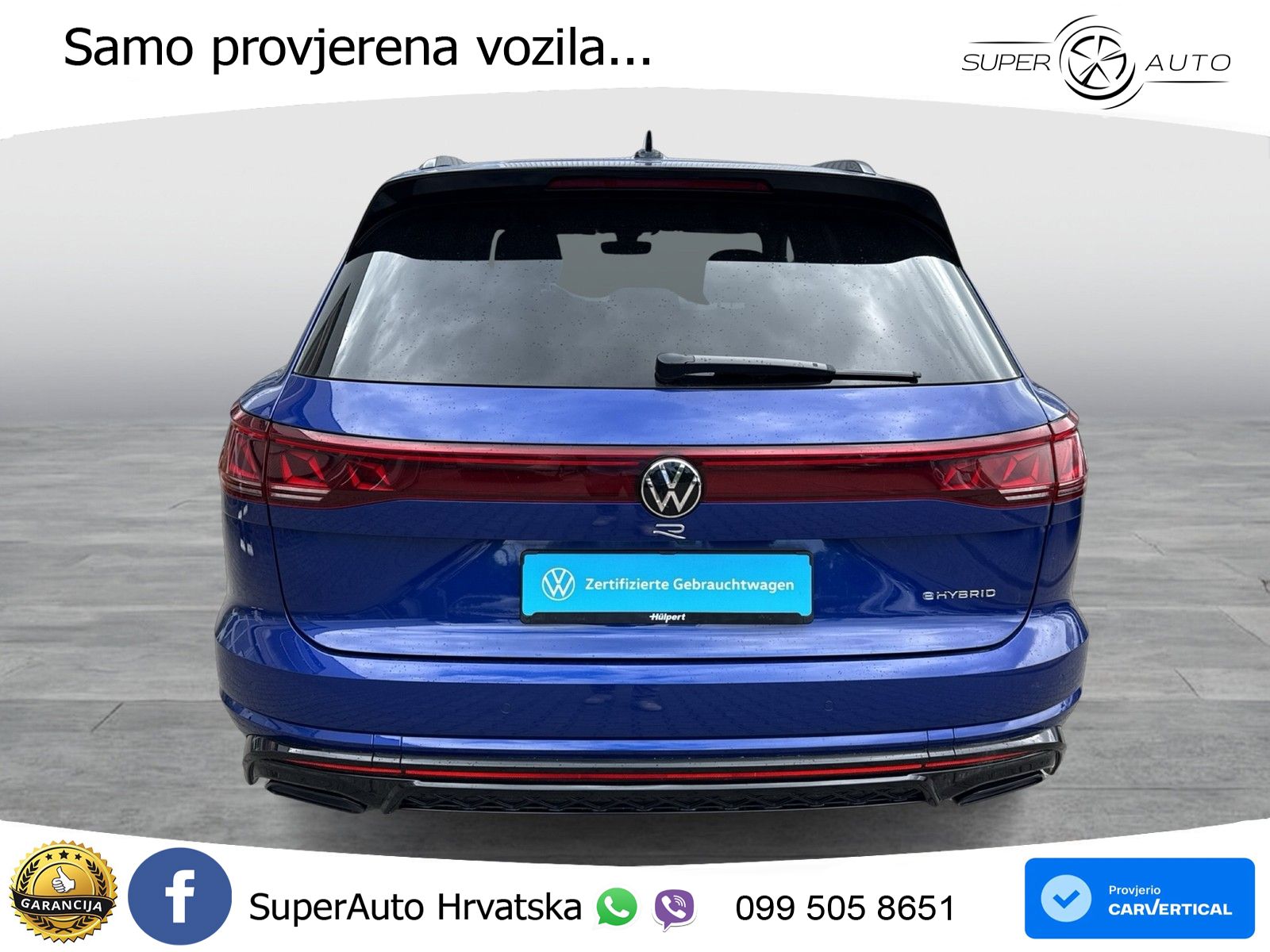 Volkswagen Touareg R 3.0 V6 TFSI (462 KS) 4MOTION Tiptronic ZRAČNI+ACC+4xGR SJED+KAM