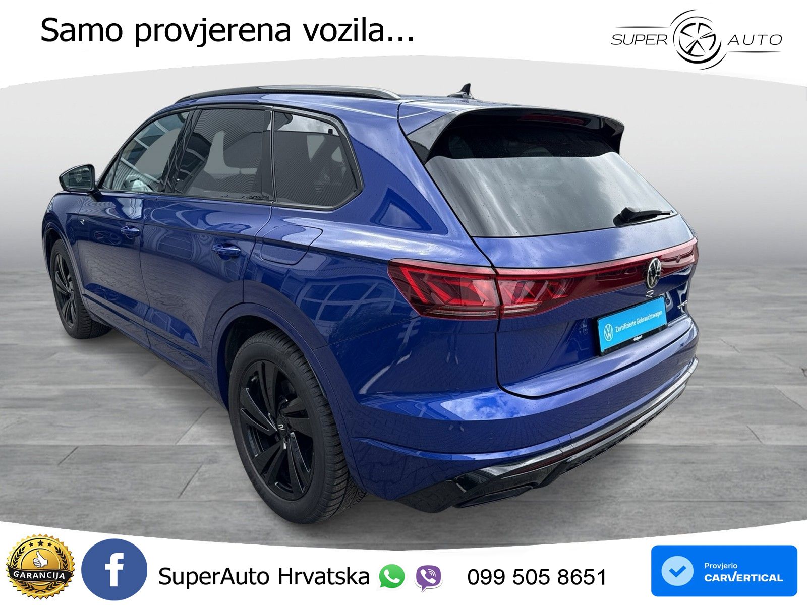 Volkswagen Touareg R 3.0 V6 TFSI (462 KS) 4MOTION Tiptronic ZRAČNI+ACC+4xGR SJED+KAM