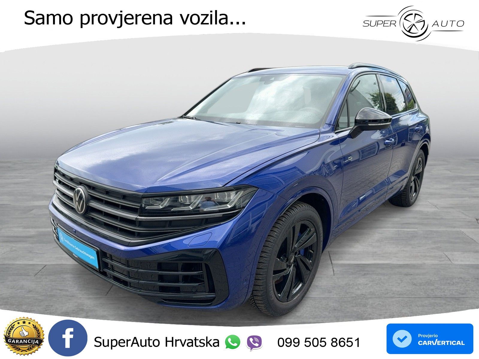 Volkswagen Touareg R 3.0 V6 TFSI (462 KS) 4MOTION Tiptronic ZRAČNI+ACC+4xGR SJED+KAM