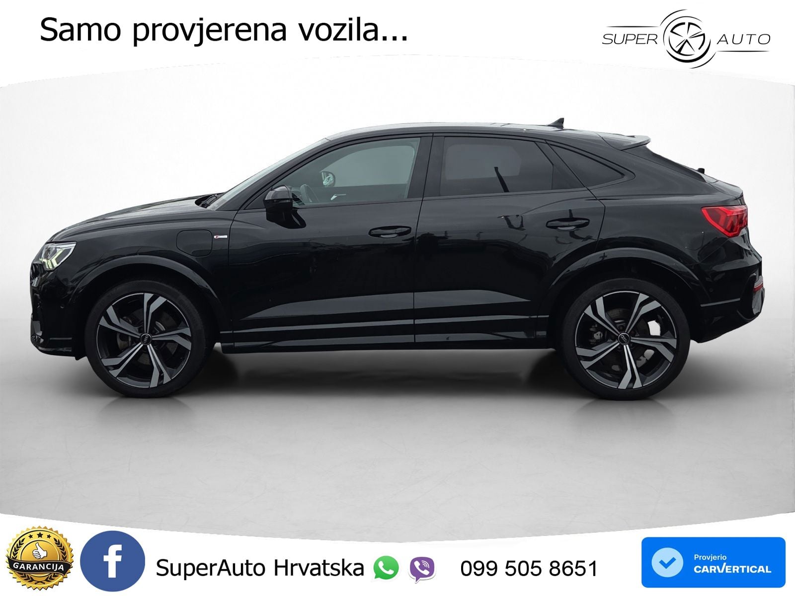 Audi Q3 Sportback 45 TFSIe (245 KS) S tronic S line LED+GR SJED+ACC