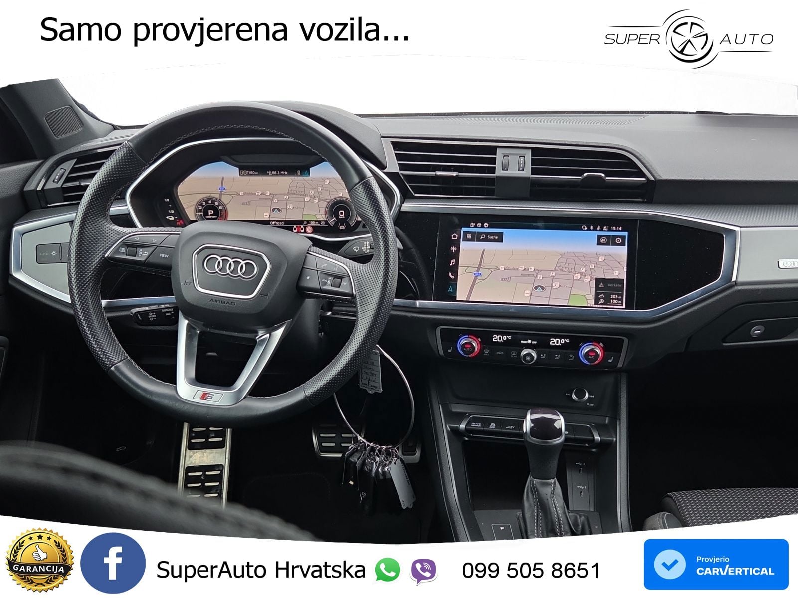 Audi Q3 Sportback 45 TFSIe (245 KS) S tronic S line LED+GR SJED+ACC