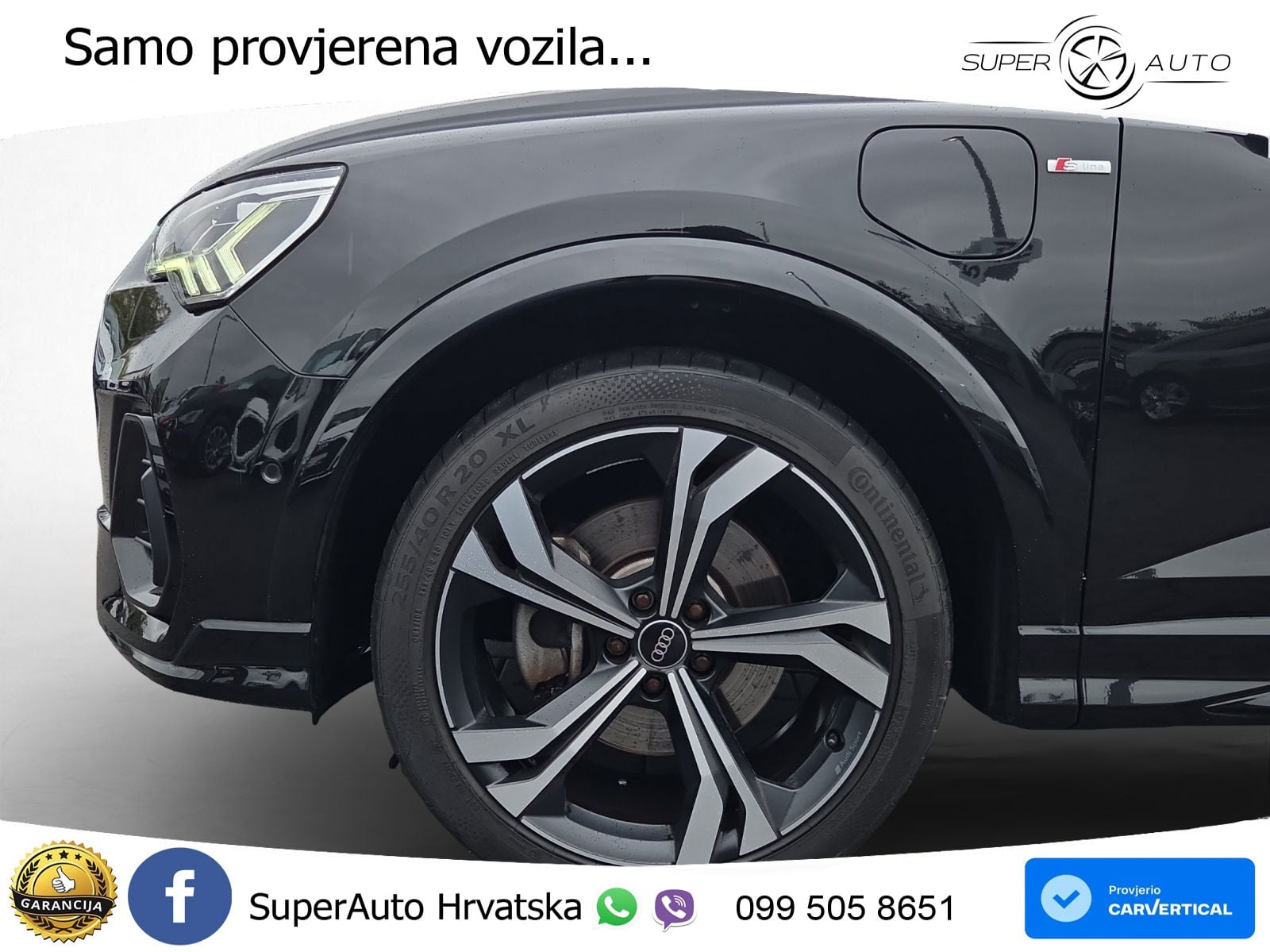 Audi Q3 Sportback 45 TFSIe (245 KS) S tronic S line LED+GR SJED+ACC