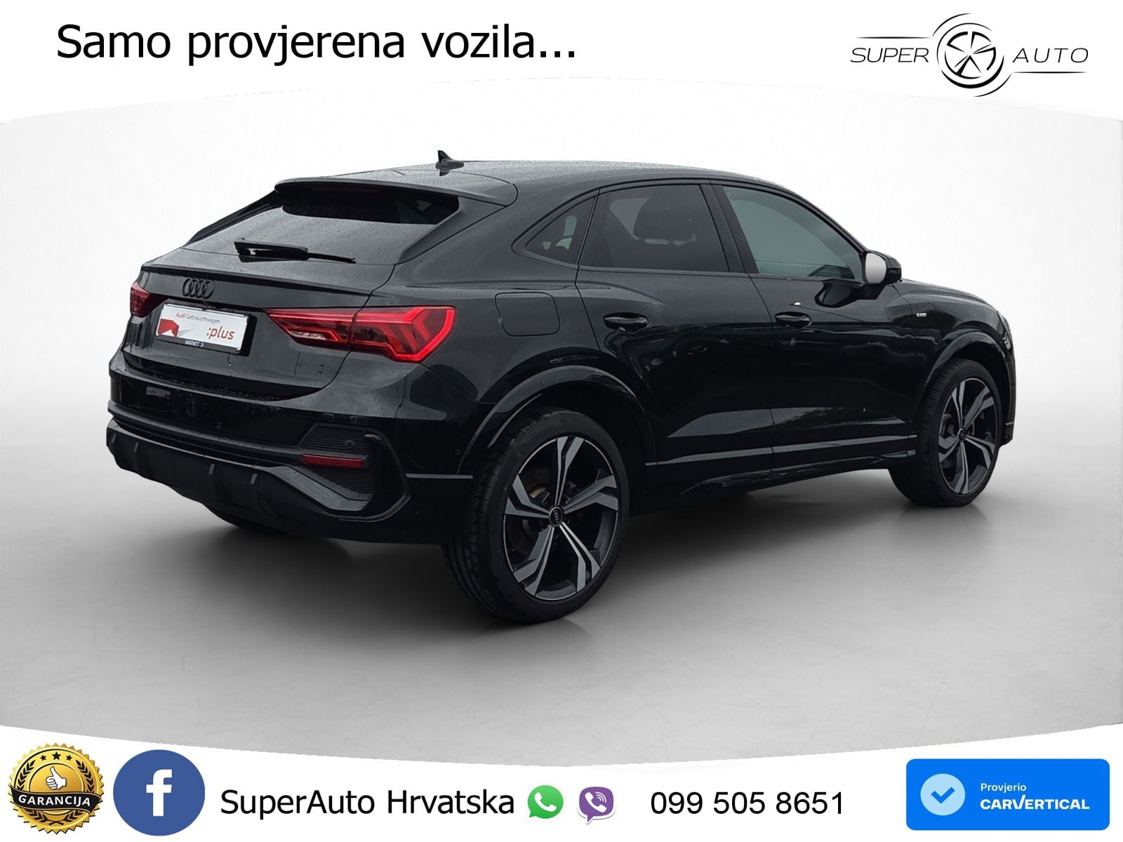 Audi Q3 Sportback 45 TFSIe (245 KS) S tronic S line LED+GR SJED+ACC