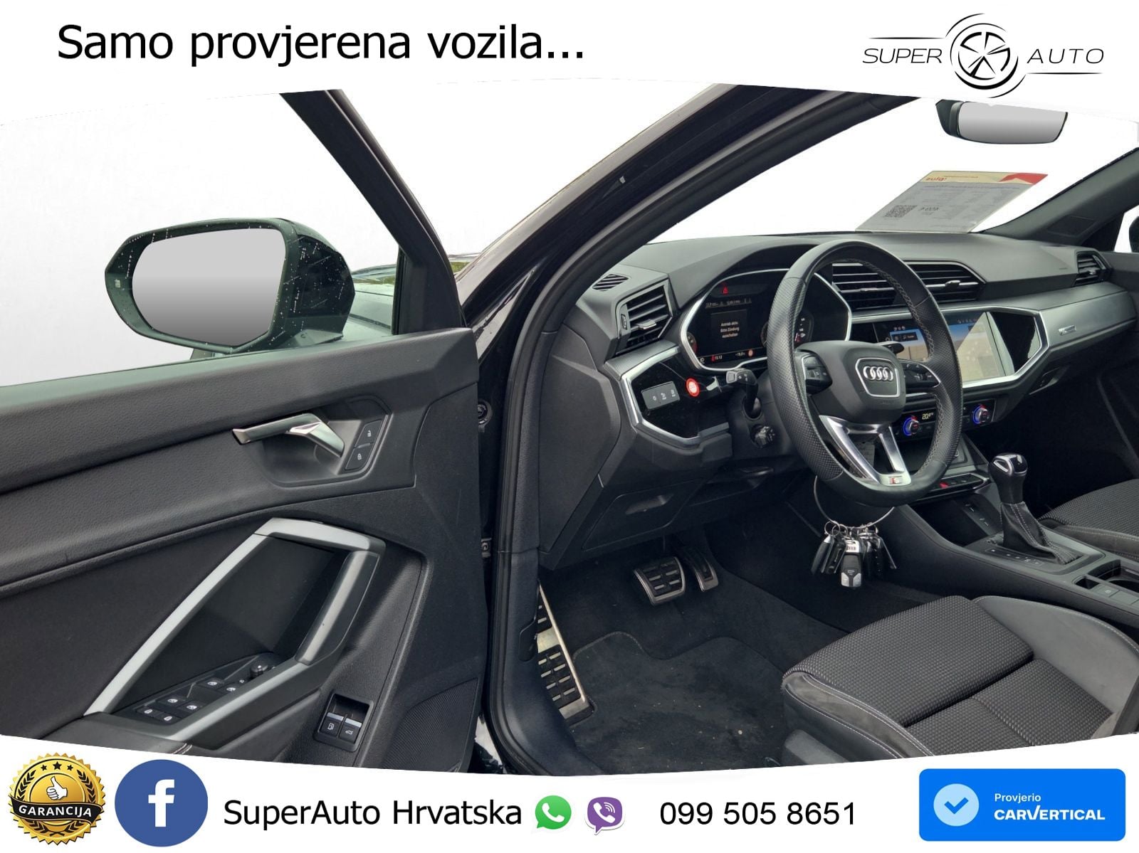 Audi Q3 Sportback 45 TFSIe (245 KS) S tronic S line LED+GR SJED+ACC