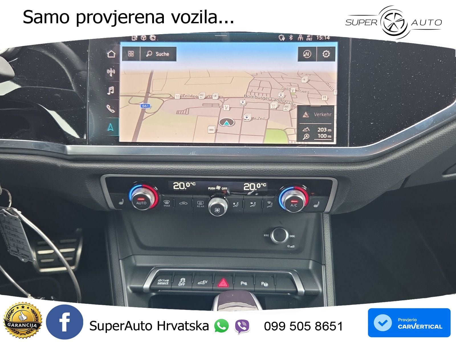 Audi Q3 Sportback 45 TFSIe (245 KS) S tronic S line LED+GR SJED+ACC
