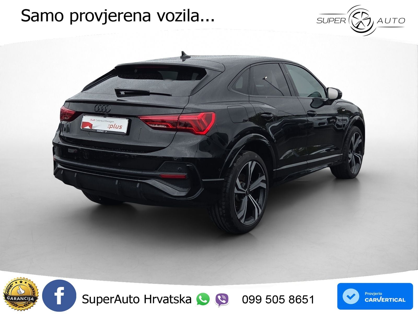 Audi Q3 Sportback 45 TFSIe (245 KS) S tronic S line LED+GR SJED+ACC