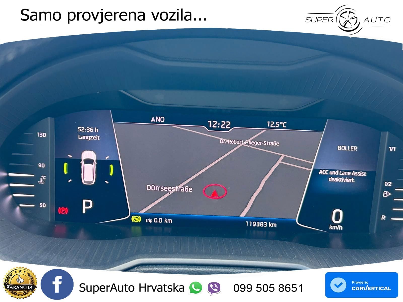 Škoda Octavia Combi 2.0 TDI (150 KS) DSG LED+GR SJED+ACC