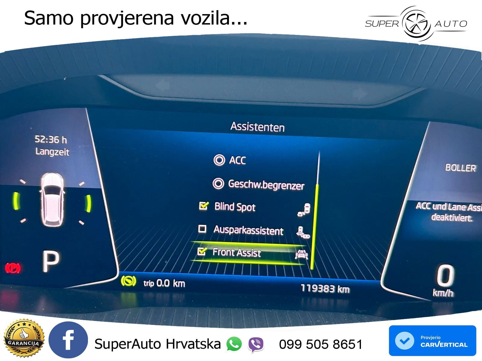 Škoda Octavia Combi 2.0 TDI (150 KS) DSG LED+GR SJED+ACC