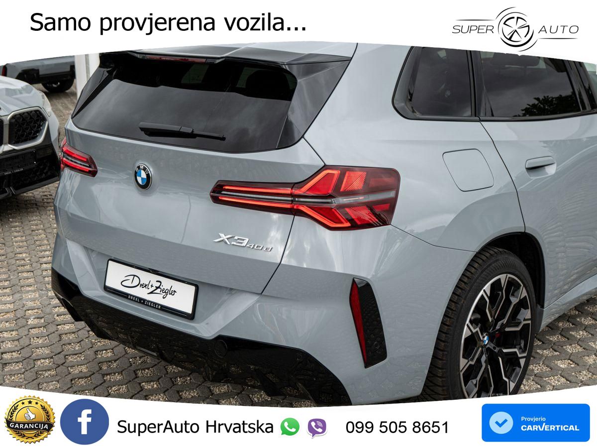 BMW X3 40d xDrive Steptronic ACC+HEAD+4xGR SJED+360+PANO