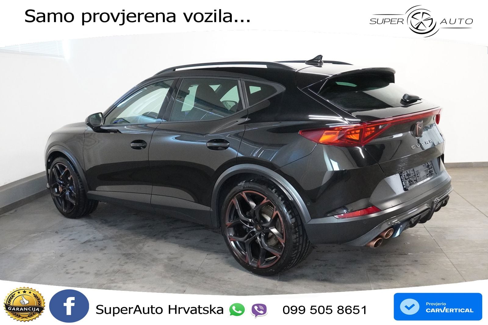 Cupra Formentor VZ5 2.5 TSI (390 KS) 4Drive DSG LED+GR SJED+ACC