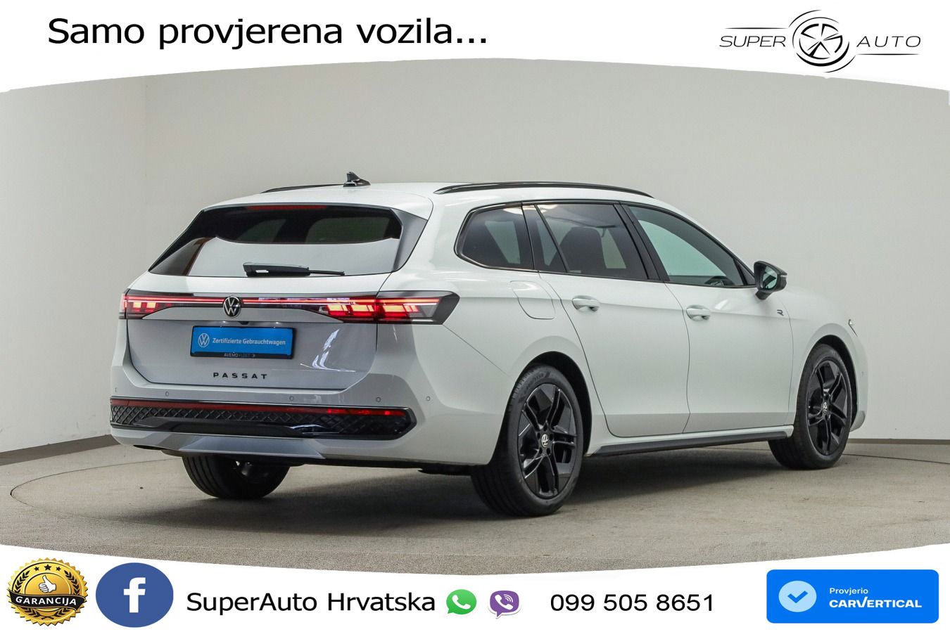 Volkswagen Passat Variant 2.0 TDI (193 KS) 4MOTION DSG R-Line LED+GR SJED+ACC