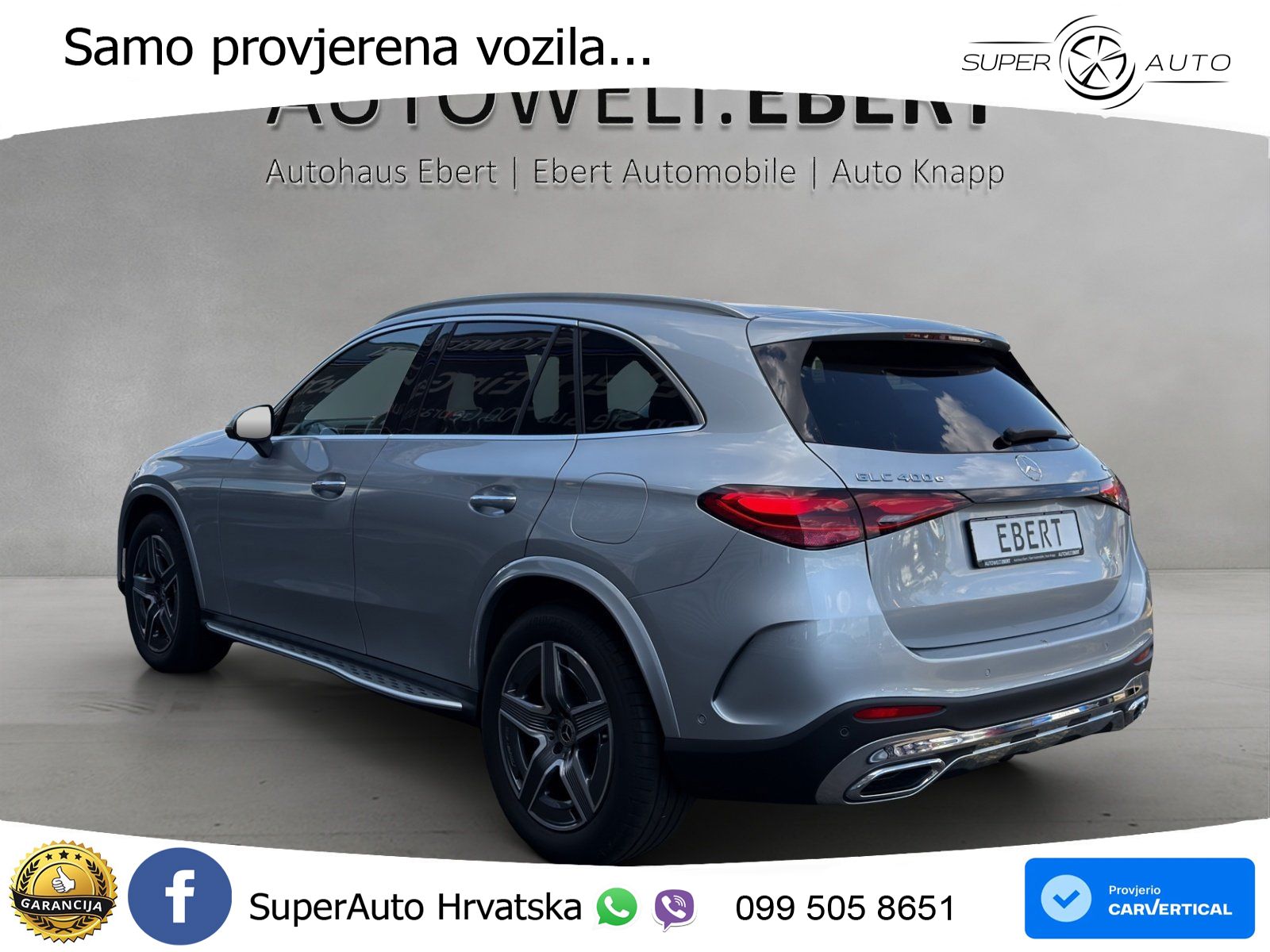 Mercedes GLC 400e (381 KS) 4MATIC 9G-TRONIC AMG ZRAČNI+ACC+GR SJED+360