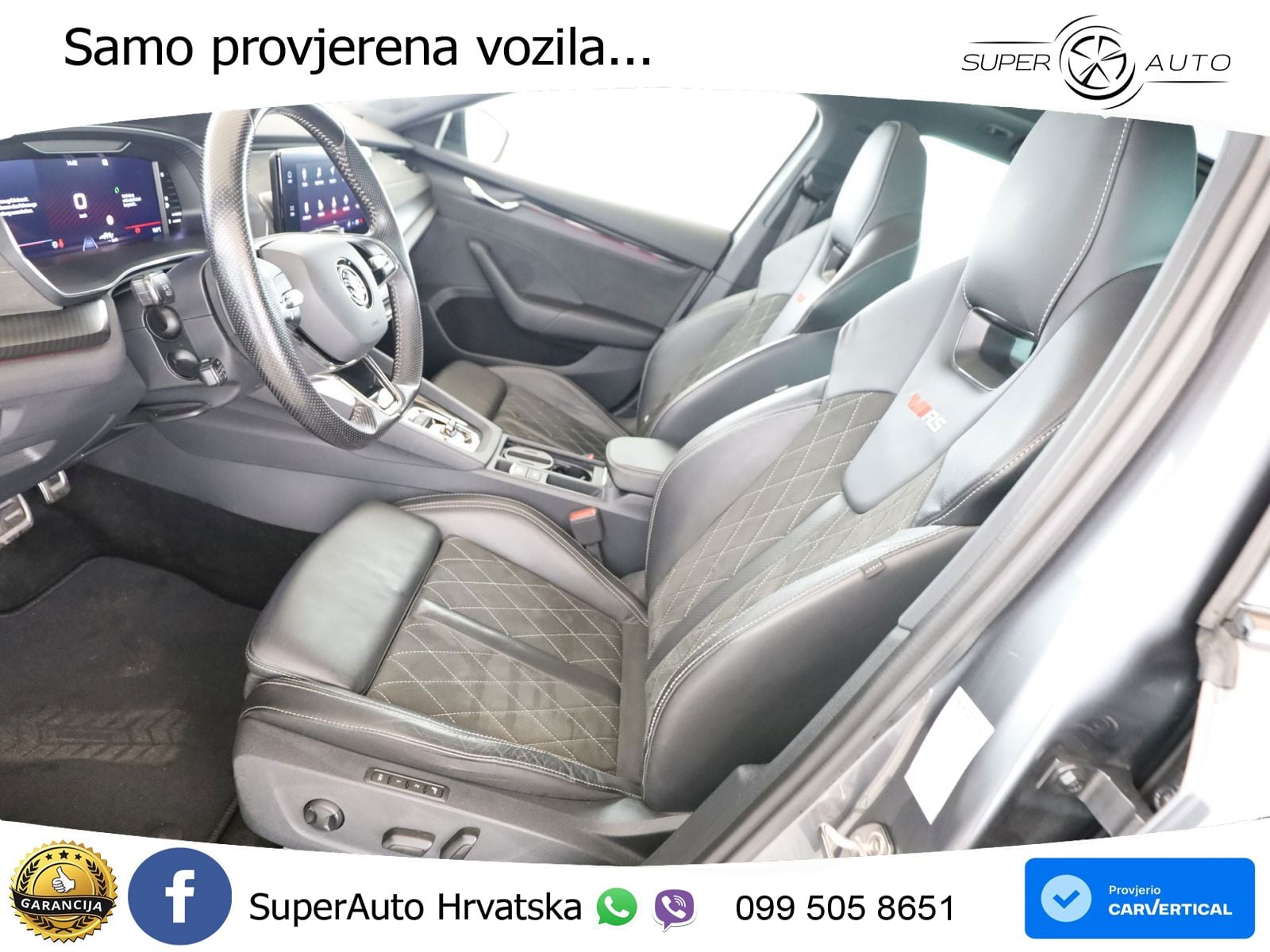 Škoda Octavia Combi RS 2.0 TDI (200 KS) 4x4 DSG LED+GR SJED+ACC