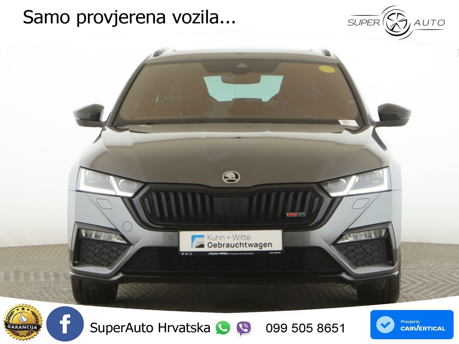 Škoda Octavia Combi RS 2.0 TDI (200 KS) 4x4 DSG LED+GR SJED+ACC