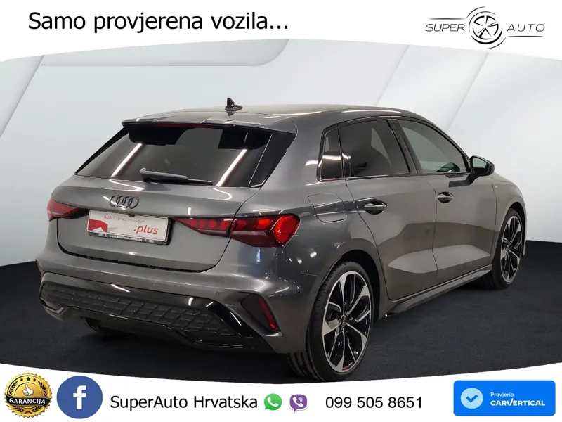 Audi A3 35 TFSI (150 KS) S tronic LED+GR SJED+ACC