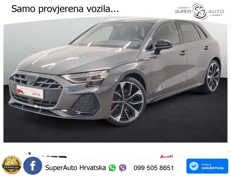 Audi A3 35 TFSI (150 KS) S tronic LED+GR SJED+ACC