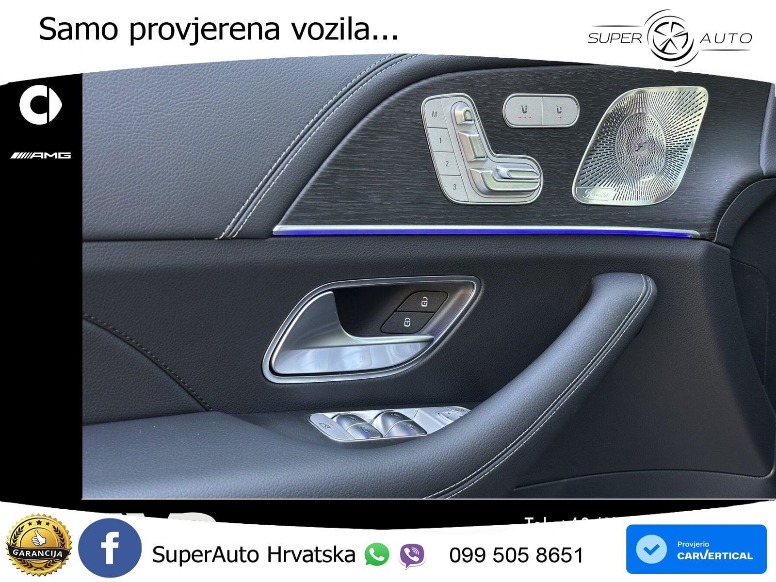 Mercedes GLE Coupe 350de (333 KS) 4MATIC 9G-TRONIC AMG ZRAČNI+ACC+GR SJED+KAM+PANO