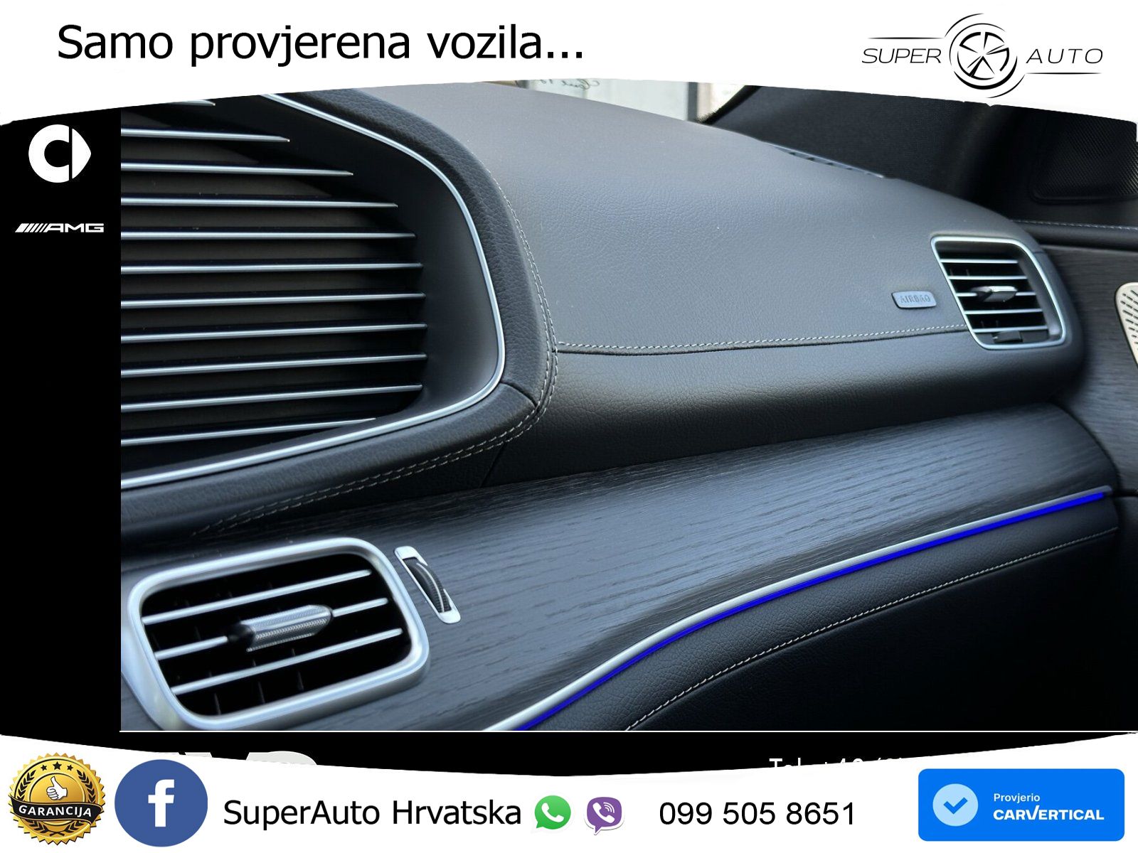 Mercedes GLE Coupe 350de (333 KS) 4MATIC 9G-TRONIC AMG ZRAČNI+ACC+GR SJED+KAM+PANO