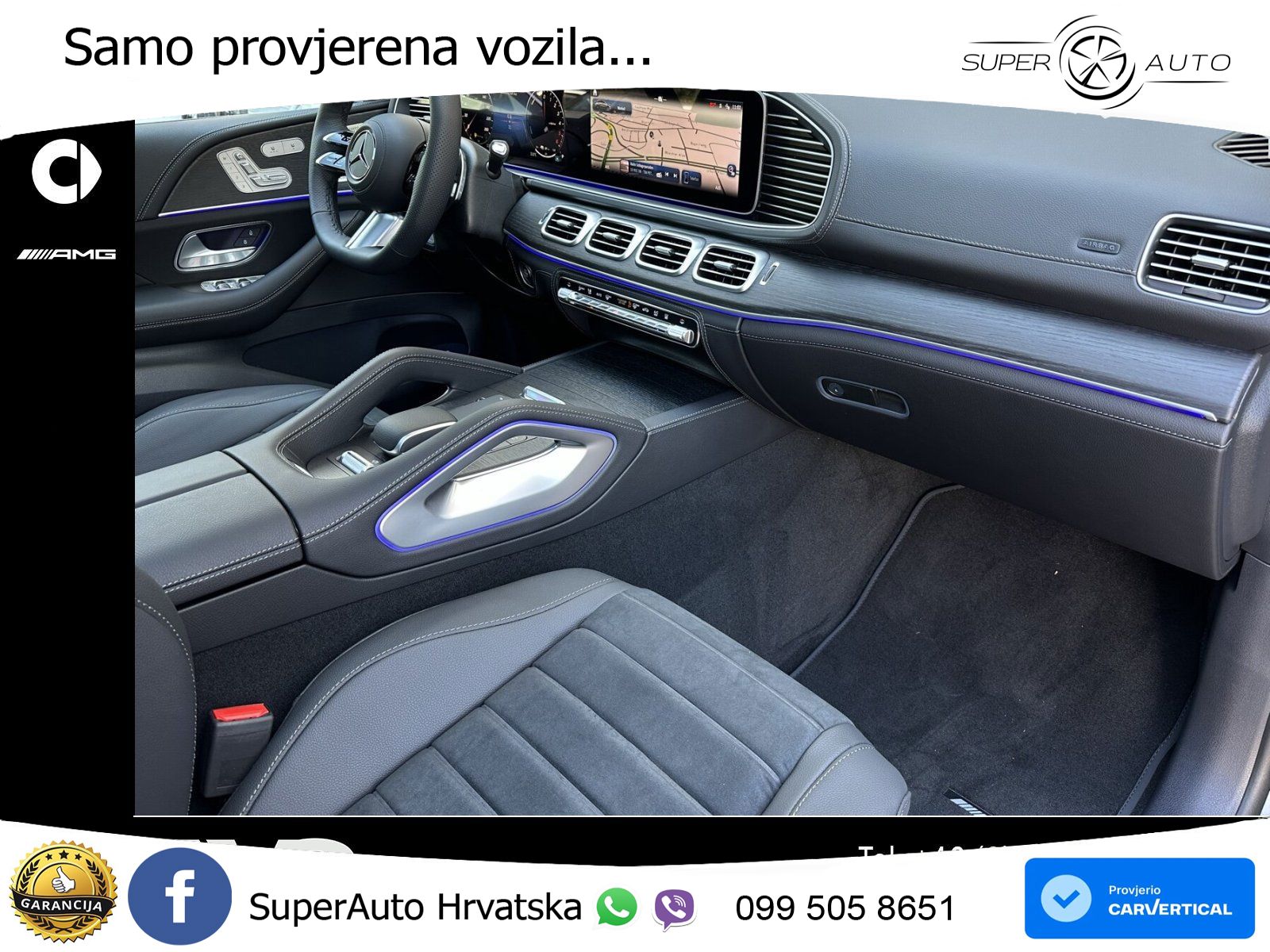 Mercedes GLE Coupe 350de (333 KS) 4MATIC 9G-TRONIC AMG ZRAČNI+ACC+GR SJED+KAM+PANO