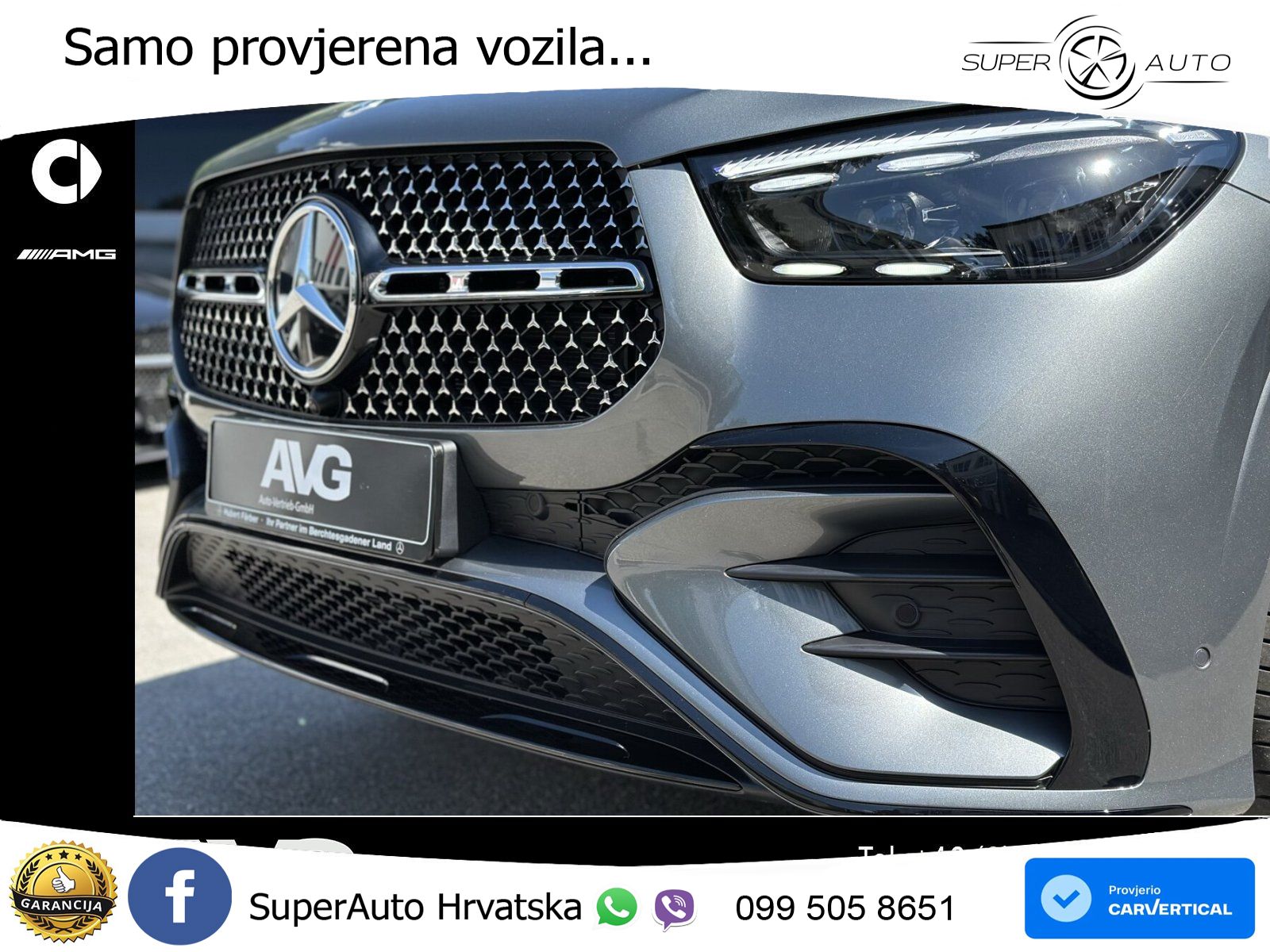 Mercedes GLE Coupe 350de (333 KS) 4MATIC 9G-TRONIC AMG ZRAČNI+ACC+GR SJED+KAM+PANO