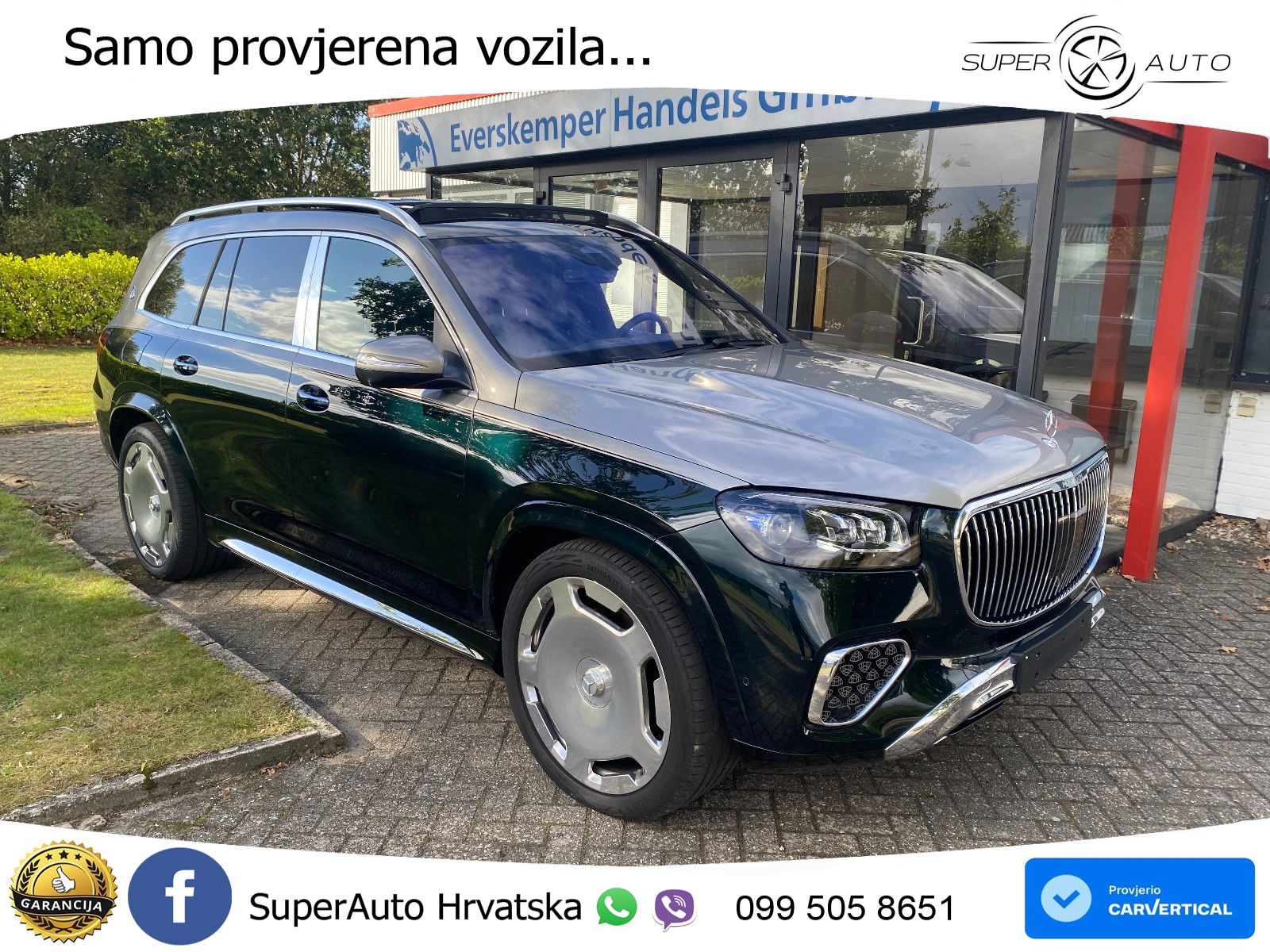 Mercedes Maybach GLS 600 V8 (557 KS) EQ Boost 4MATIC 9G-TRONIC ACC+HEAD+4xGR SJED+360+PANO