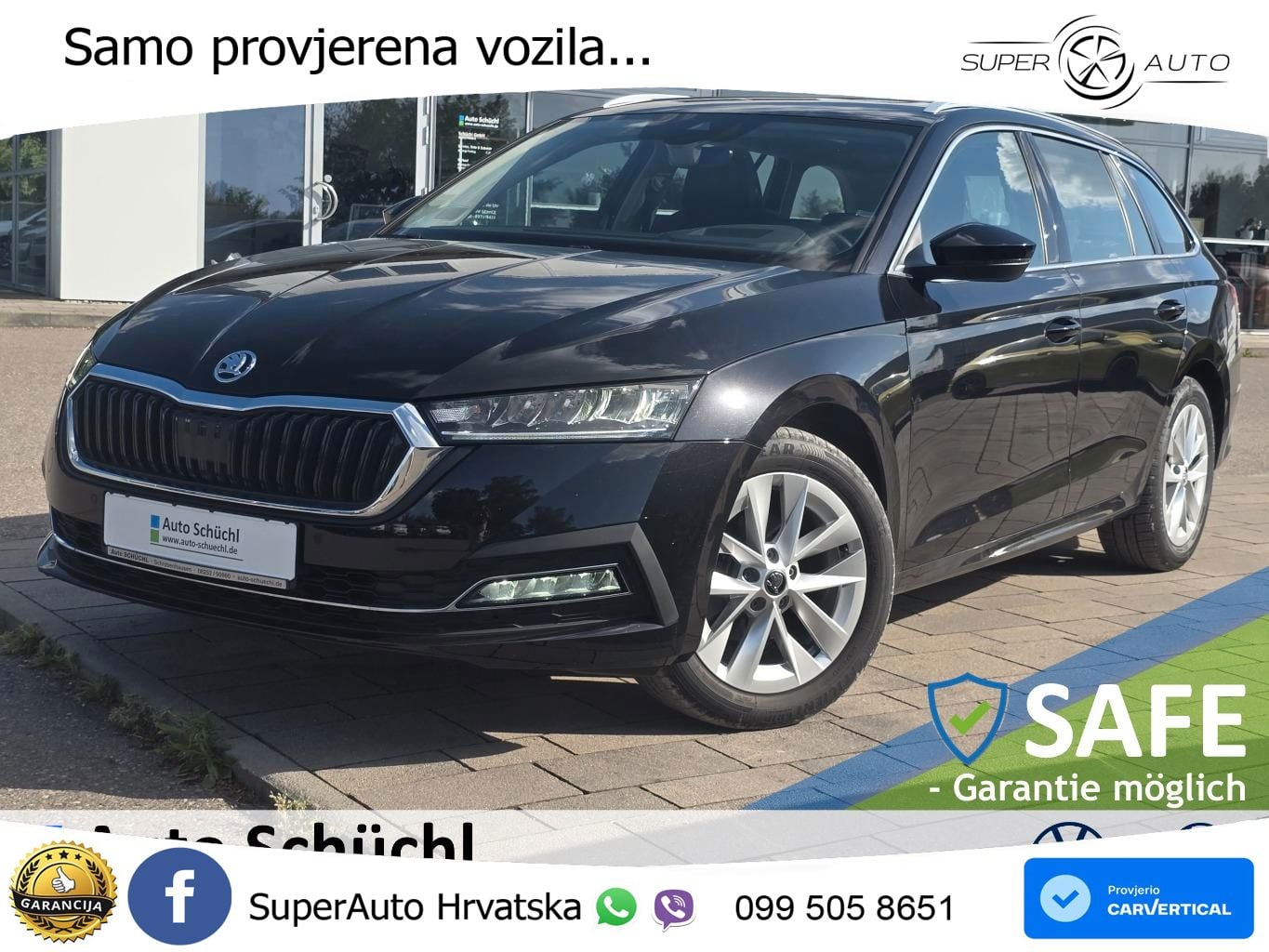 Škoda Octavia Combi 2.0 TDI (150 KS) DSG LED+GR SJED+ACC