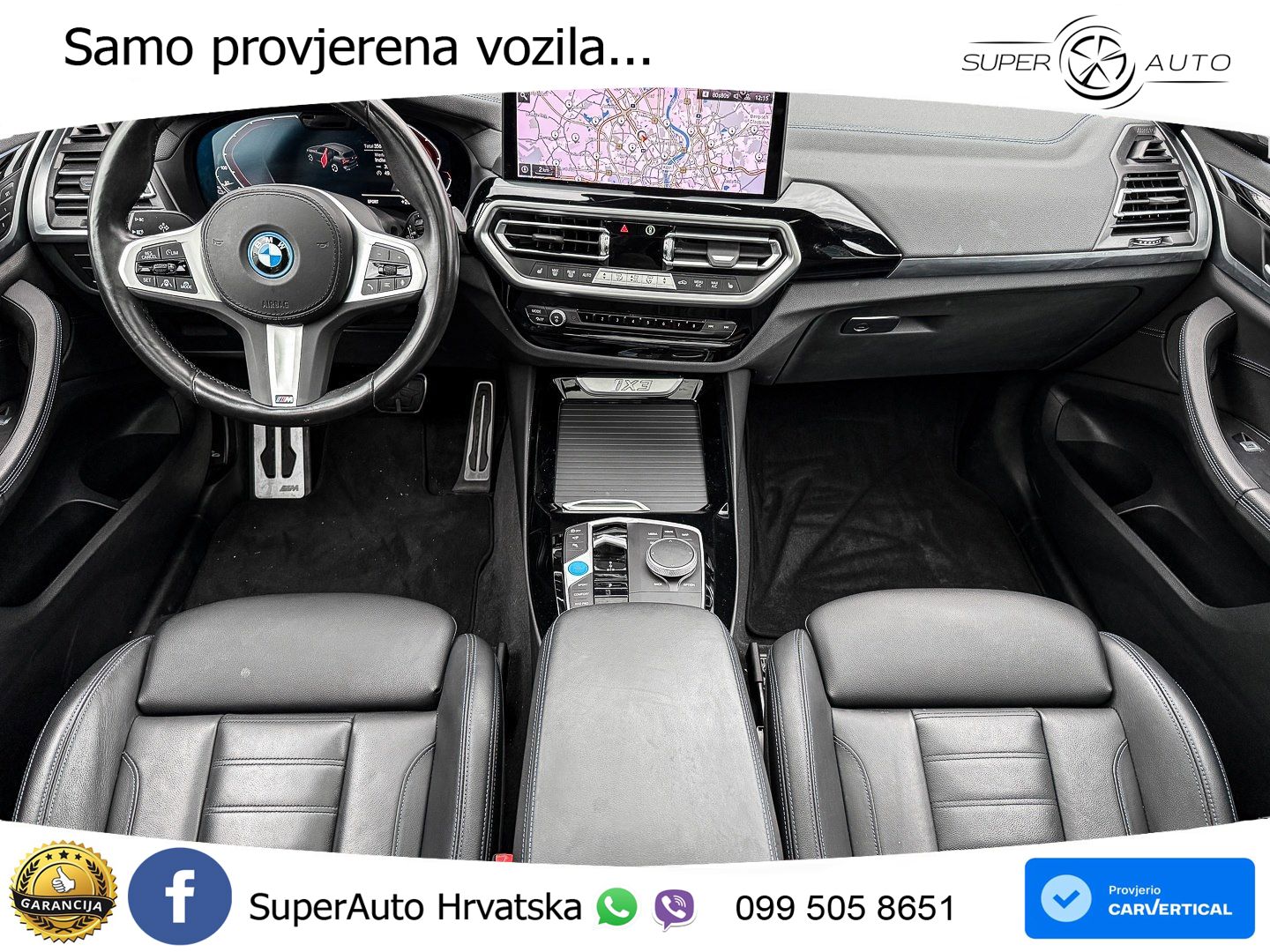 BMW iX3 80 kWh (286 KS) ACC+HEAD+GR SJED+360+PANO